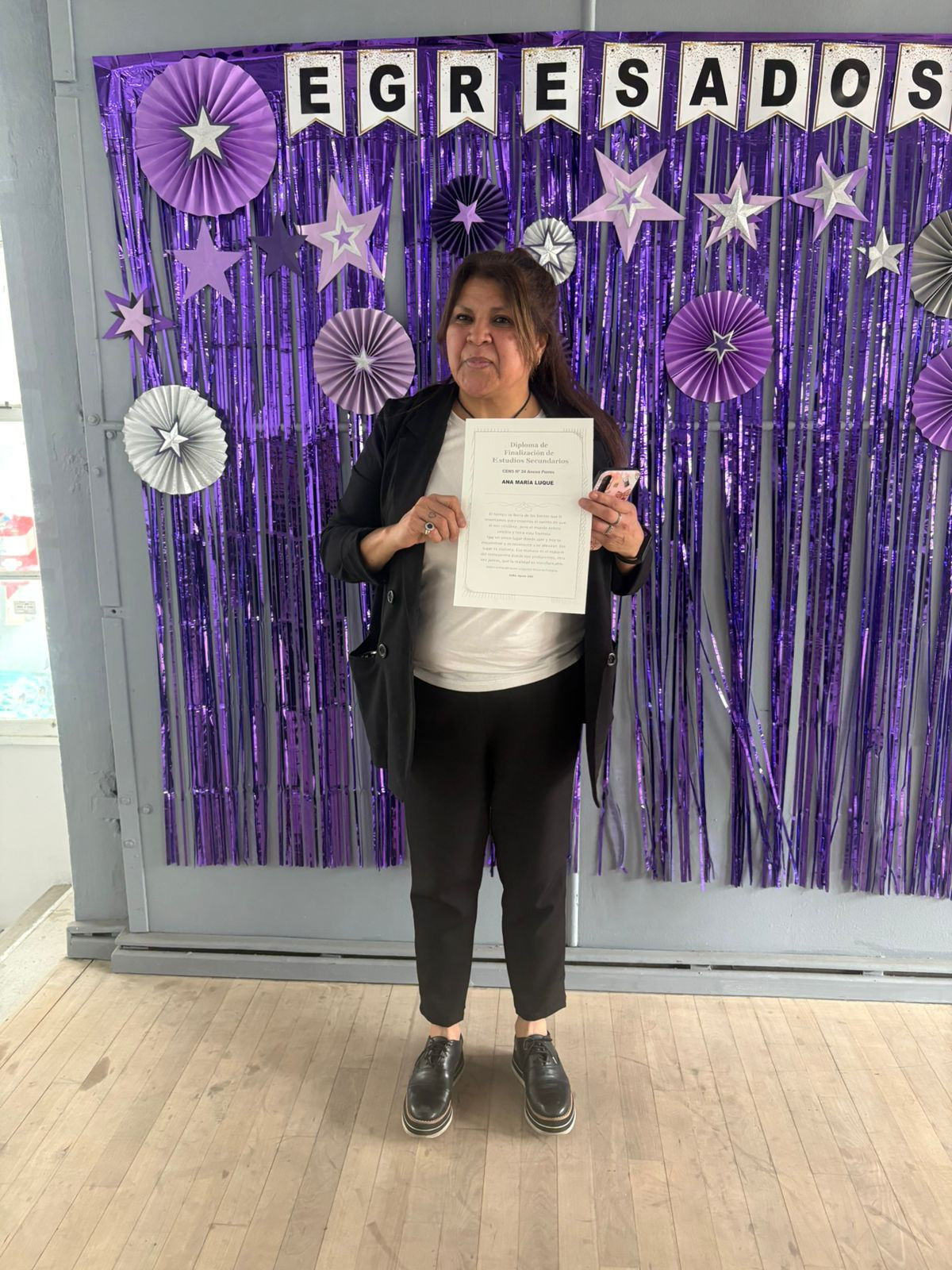 Graduados CENS 24 Casa Lucero y Anexo Pieres